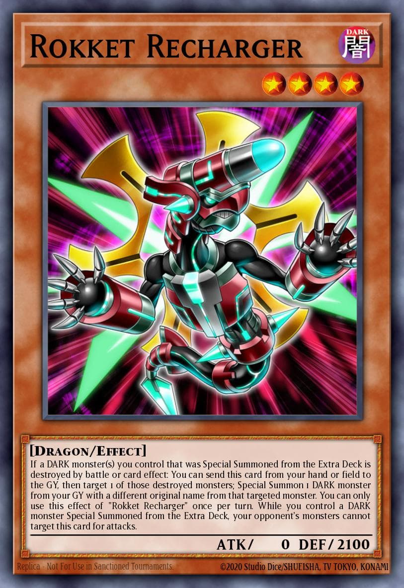 Carte Yu-Gi-Oh! Rokket Recharger #073 — Battles of Legend: Glorious Gallery