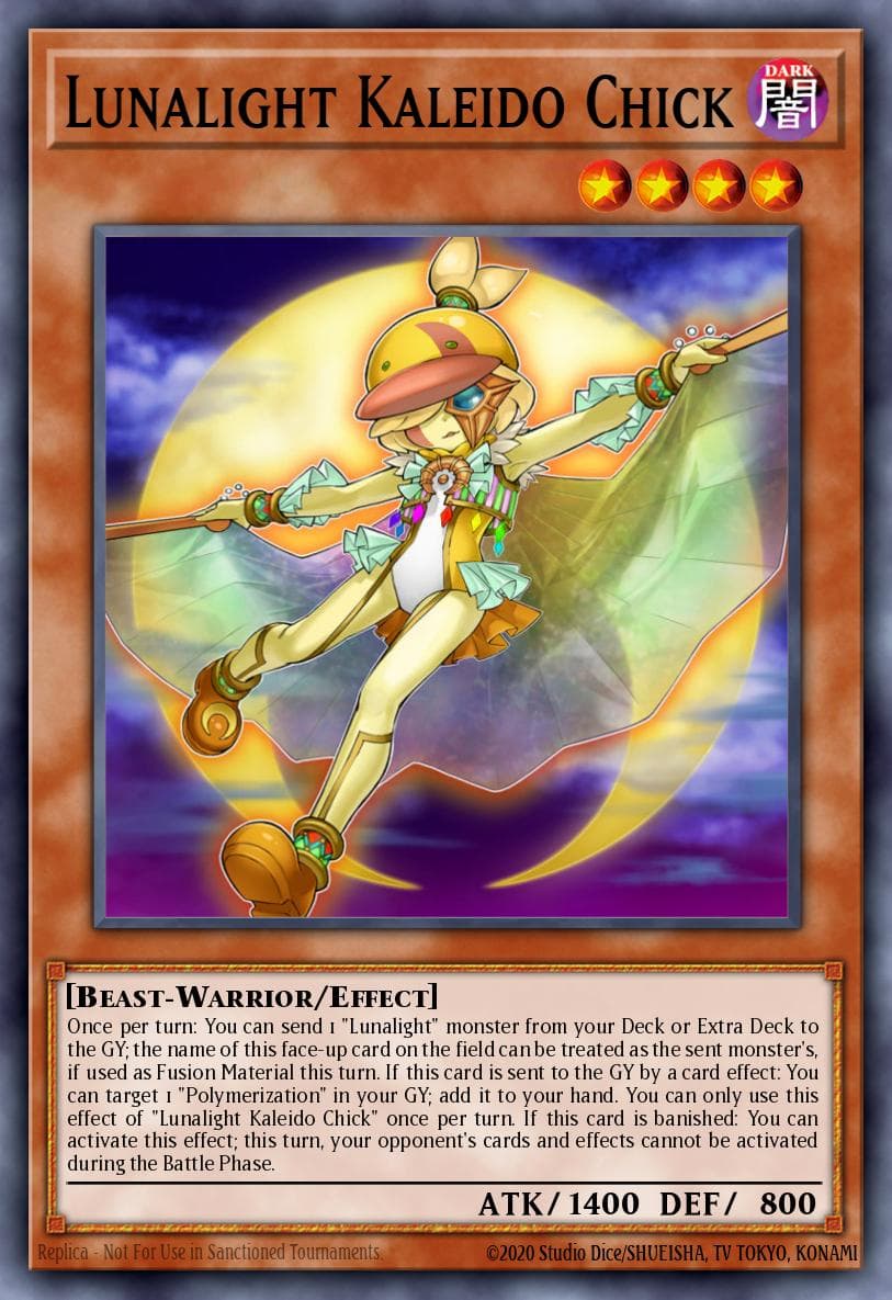 Carte Yu-Gi-Oh! Lunalight Kaleido Chick #068 — Battles of Legend: Hero's Revenge