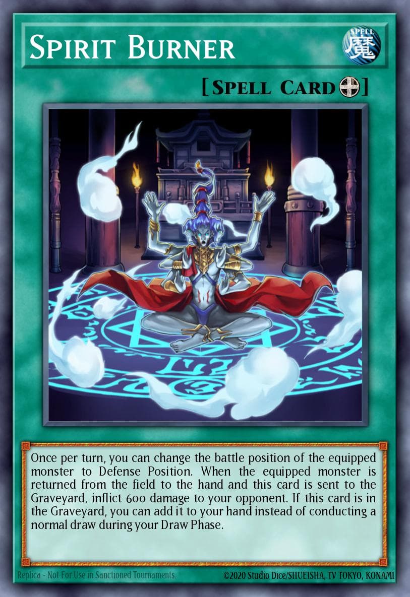 Carte Yu-Gi-Oh! Spirit Burner #050 — Ancient Prophecy