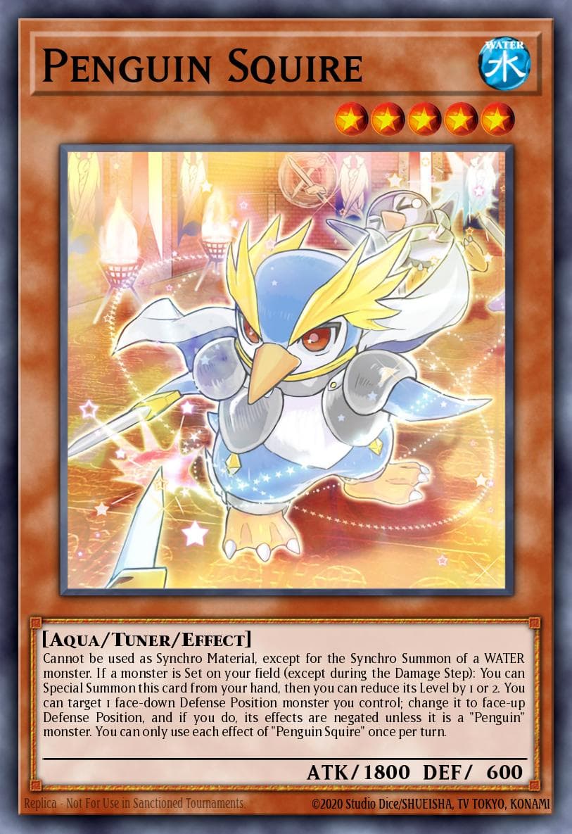 Carte Yu-Gi-Oh! Penguin Squire #024 — Burst of Destiny
