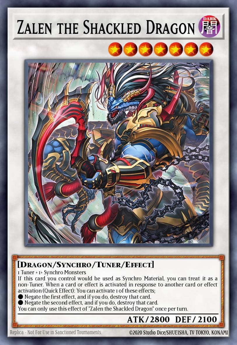 Carte Yu-Gi-Oh! Zalen the Shackled Dragon #042 — Burst Protocol
