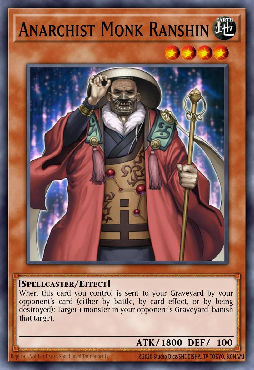 Carte Yu-Gi-Oh! Anarchist Monk Ranshin #092 — Battle Pack 2: War of the Giants