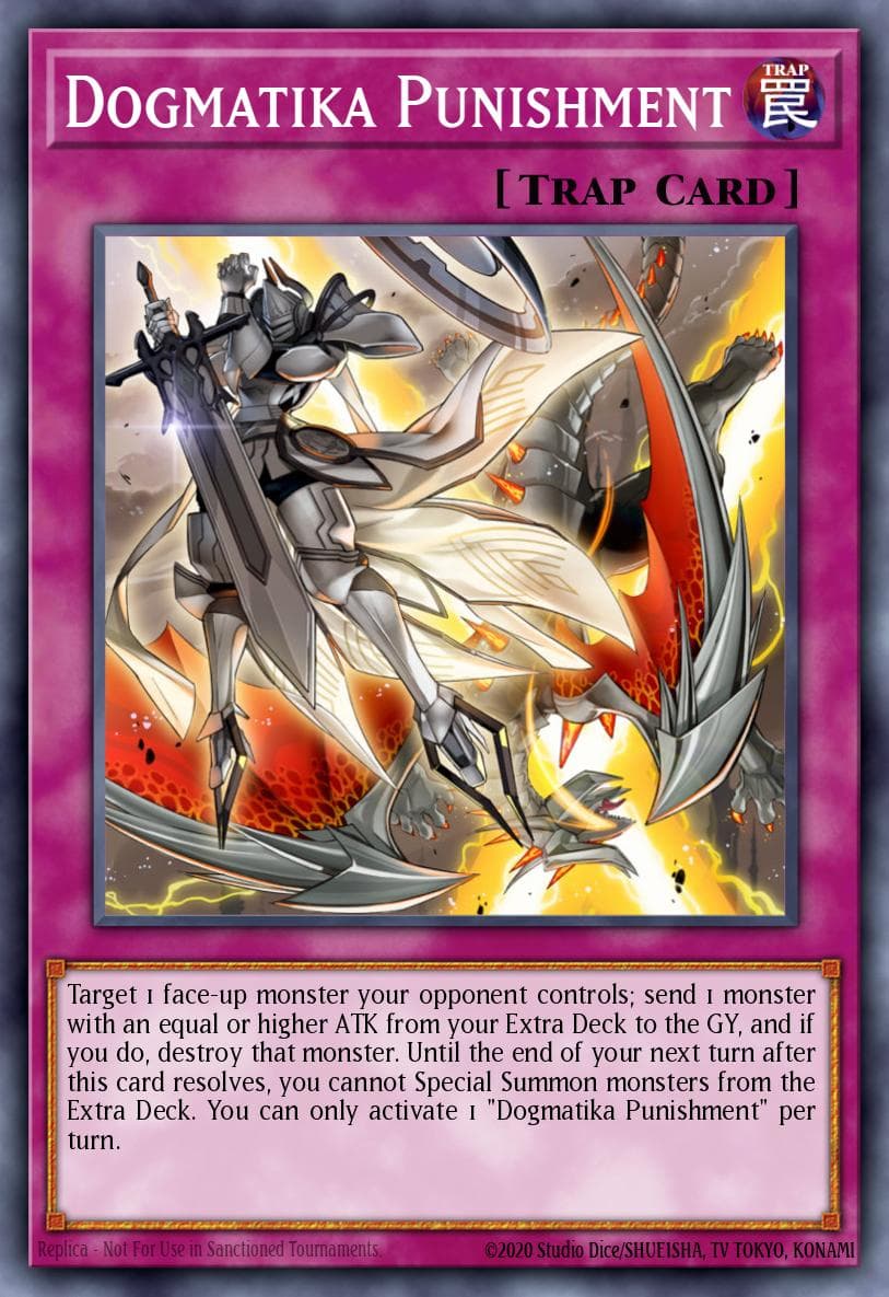 Carte Yu-Gi-Oh! Dogmatika Punishment #039 — THE CHRONICLES DECK: The Fallen & The Virtuous (All-Foil Edition)