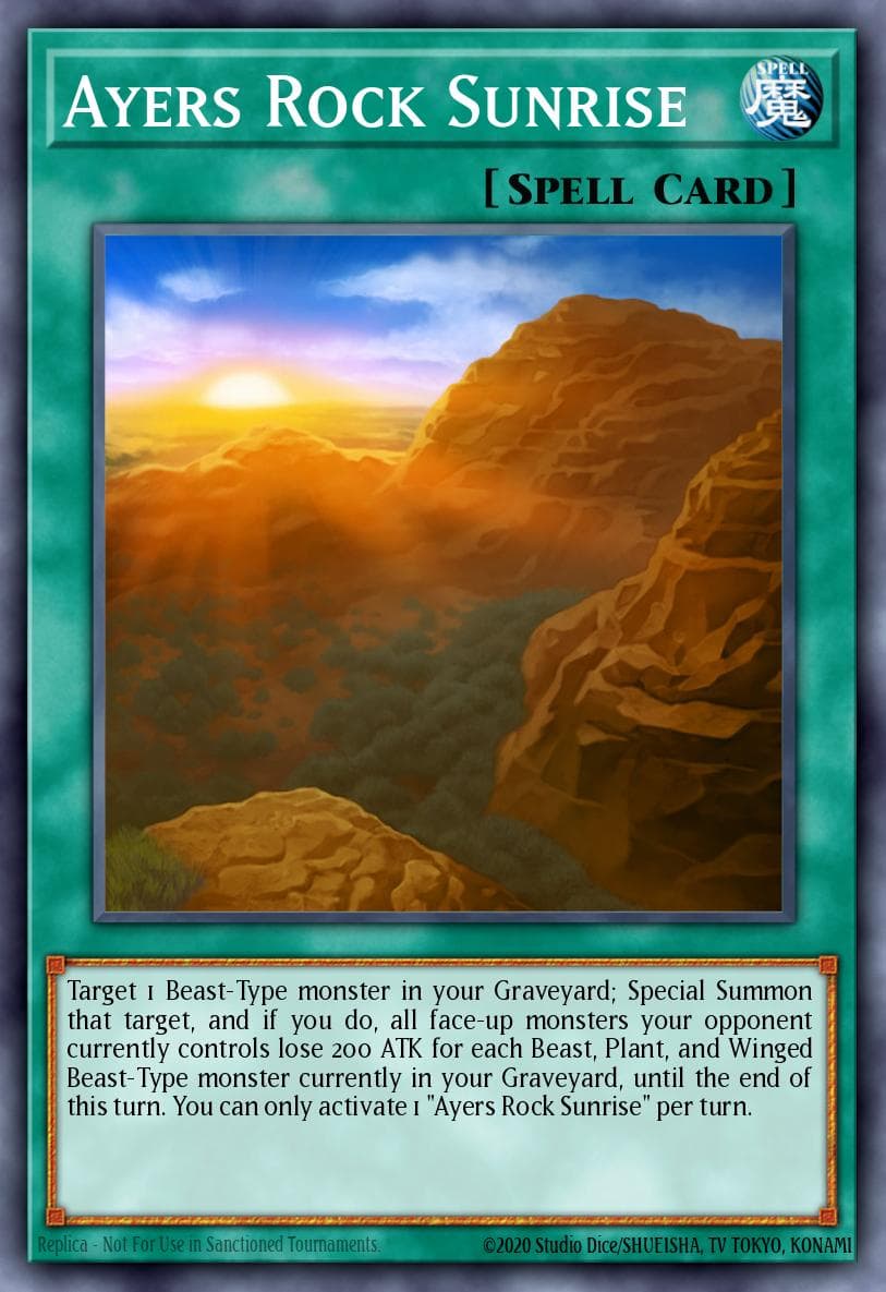 Carte Yu-Gi-Oh! Ayers Rock Sunrise #054 — Ancient Guardians