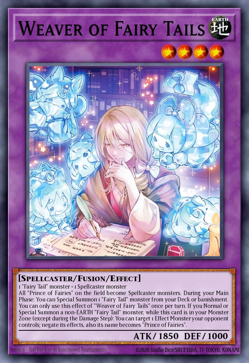 Carte Yu-Gi-Oh! Weaver of Fairy Tails #033 — Blazing Dominion