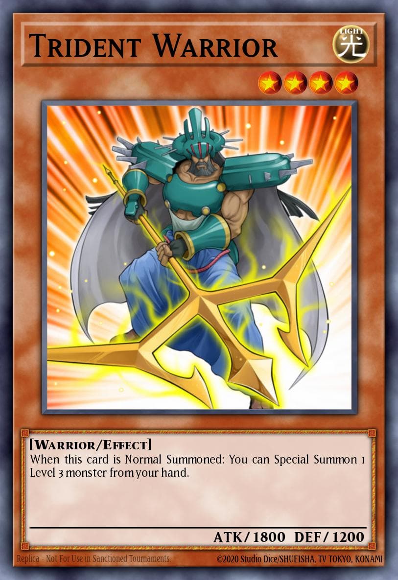Carte Yu-Gi-Oh! Trident Warrior #075 — Battle Pack 3: Monster League