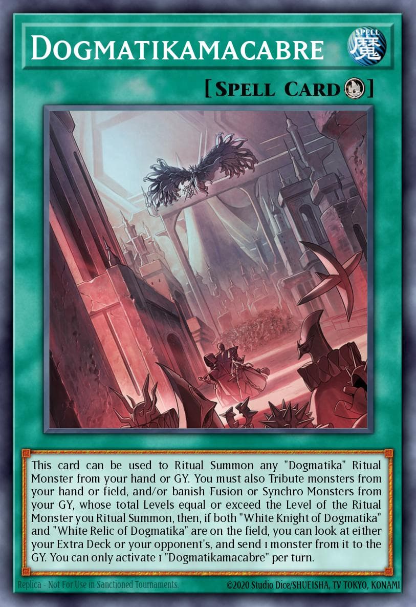 Carte Yu-Gi-Oh! Dogmatikamacabre #054 — Battle of Chaos