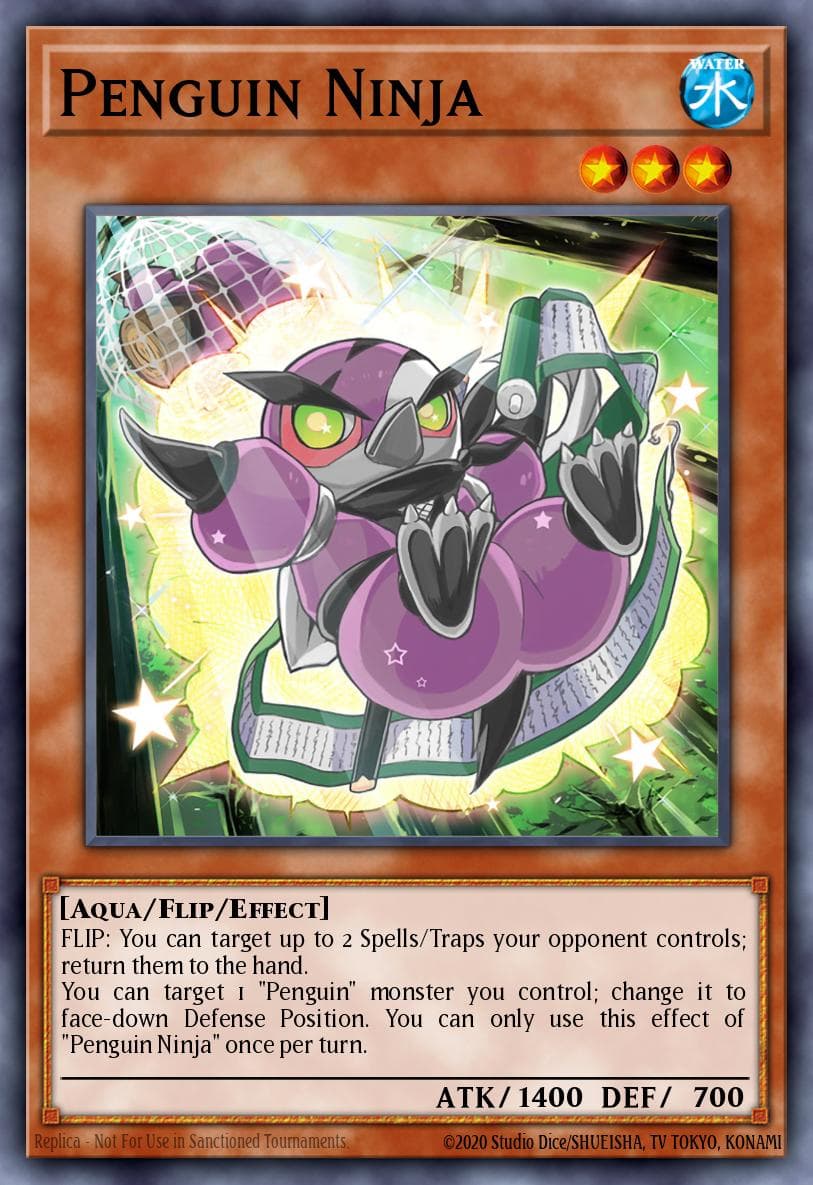 Carte Yu-Gi-Oh! Penguin Ninja #025 — Burst of Destiny