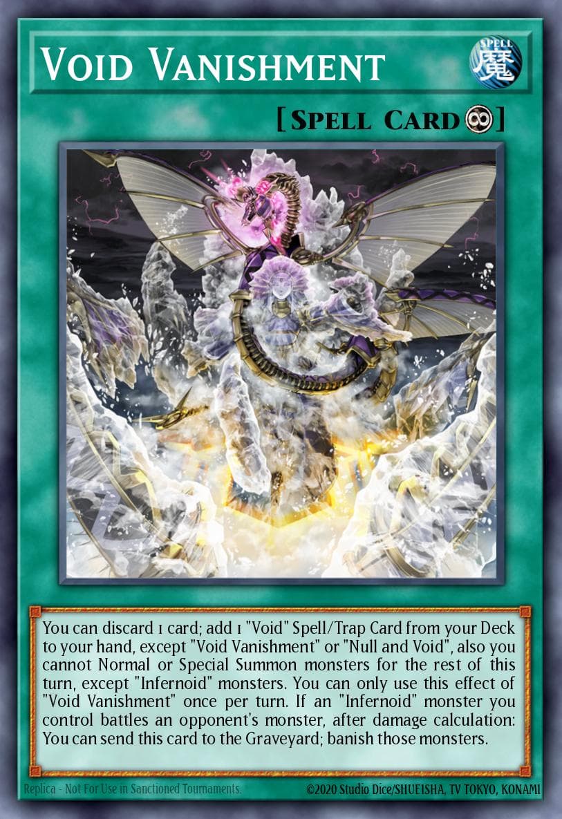 Carte Yu-Gi-Oh! Void Vanishment #100 — Battles of Legend: Terminal Revenge