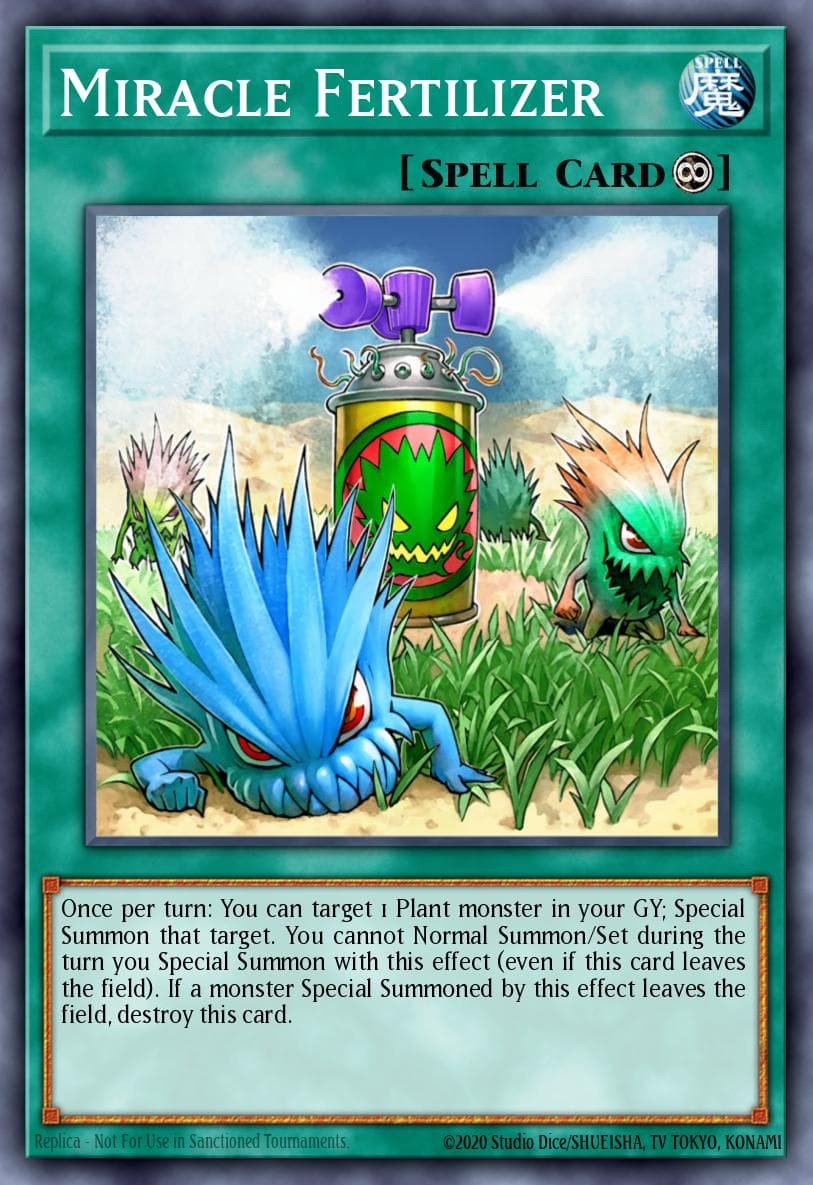 Carte Yu-Gi-Oh! Miracle Fertilizer #162 — Battle Pack 3: Monster League