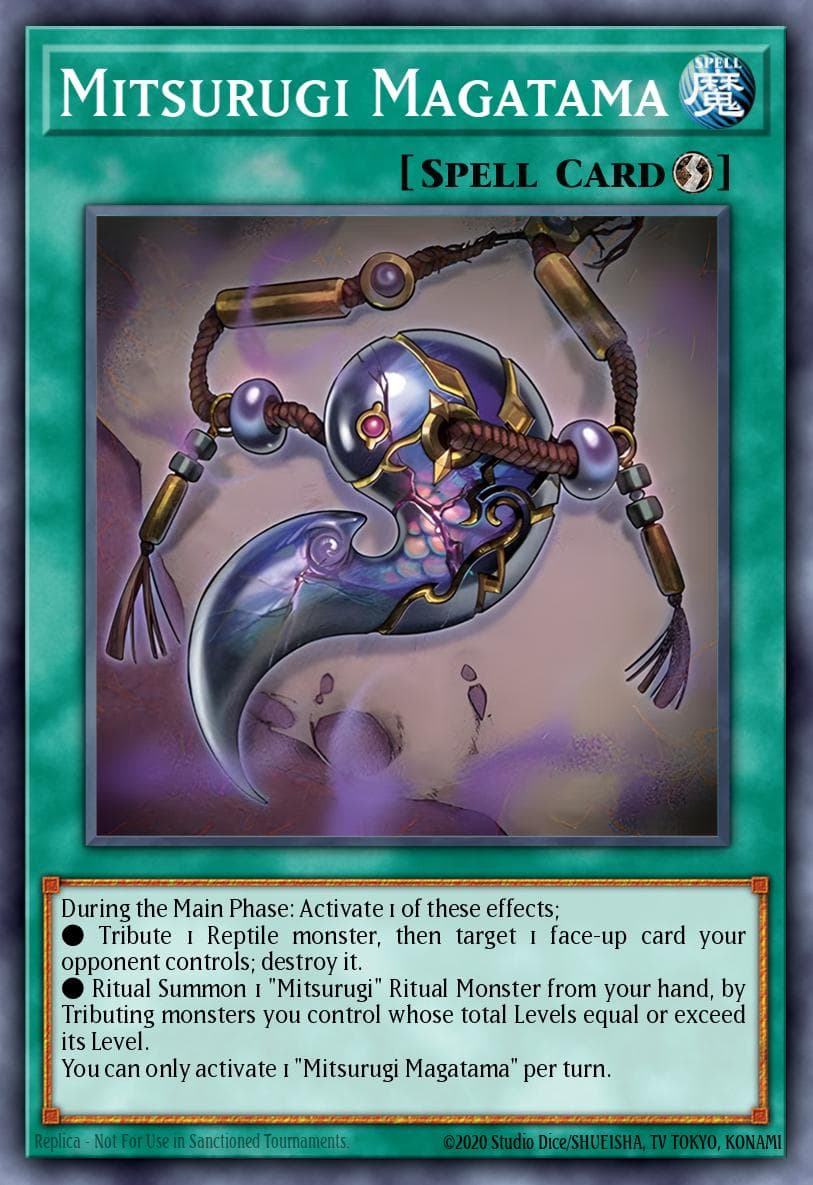 Carte Yu-Gi-Oh! Mitsurugi Magatama #094 — Alliance Insight