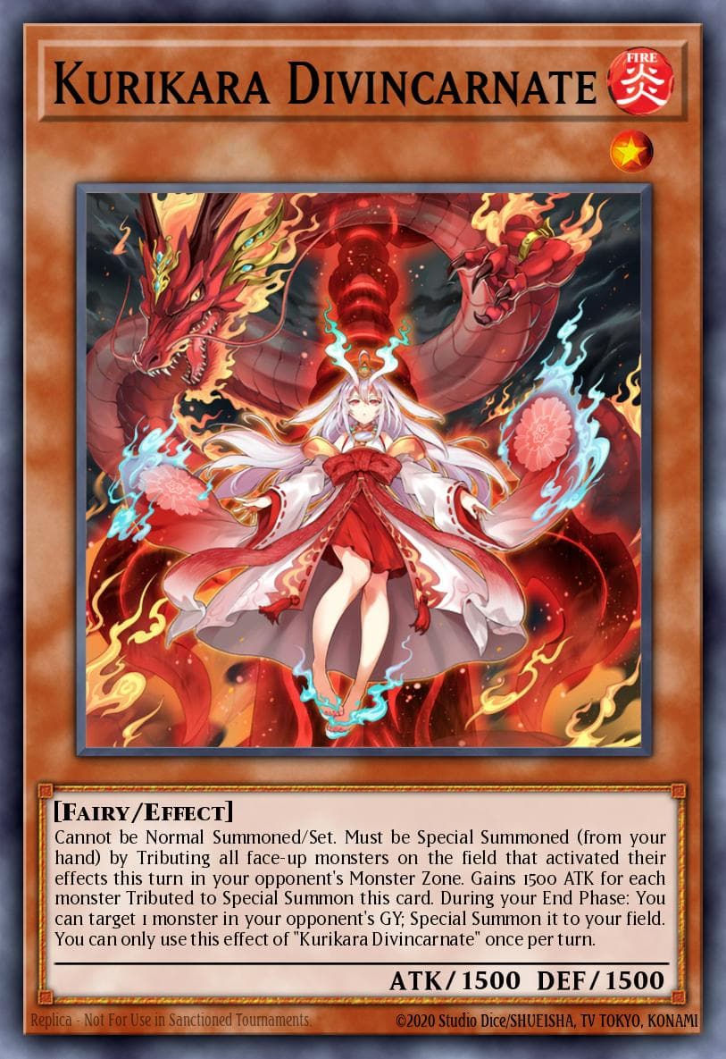 Carte Yu-Gi-Oh! Kurikara Divincarnate #079 — Battles of Legend: Terminal Revenge