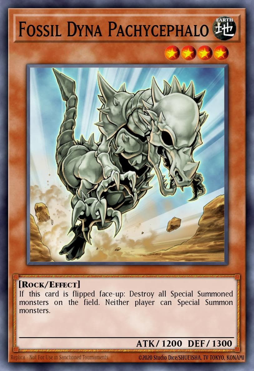 Carte Yu-Gi-Oh! Fossil Dyna Pachycephalo #018 — Astral Pack Four