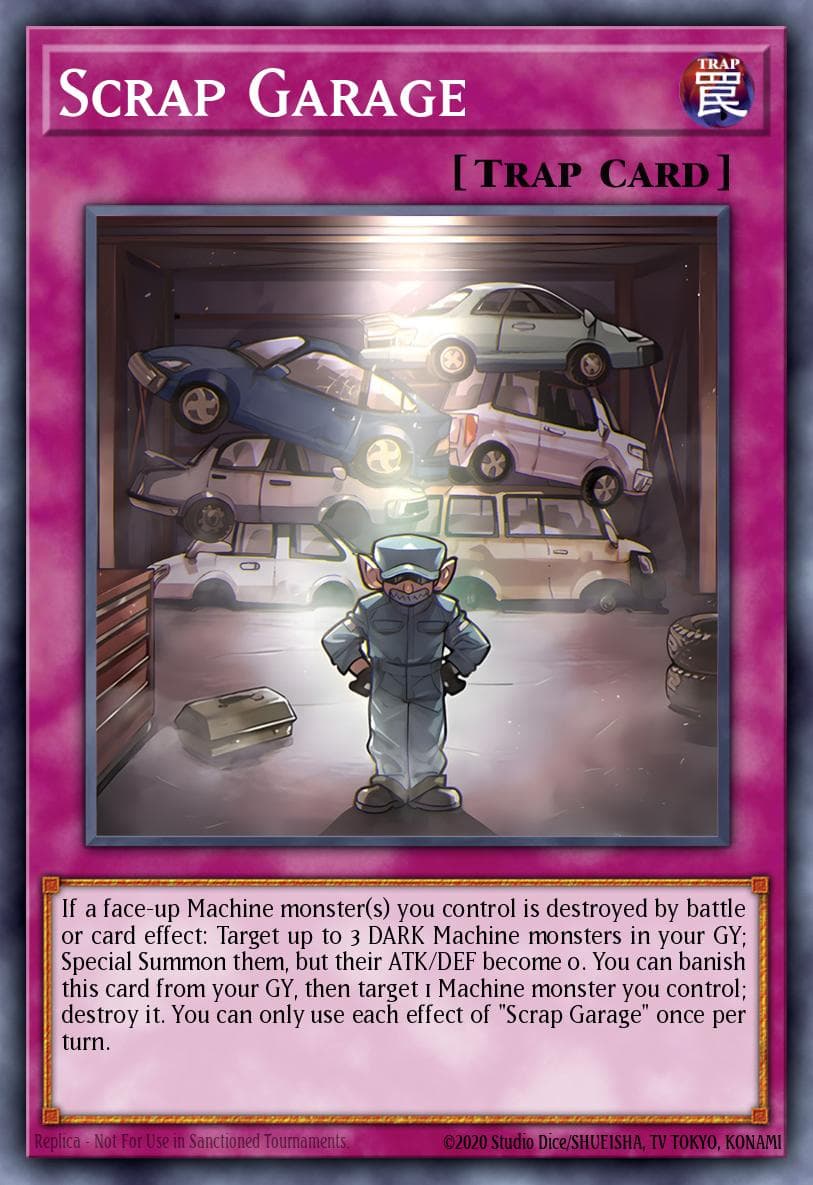 Carte Yu-Gi-Oh! Scrap Garage #030 — Battles of Legend: Monster Mayhem