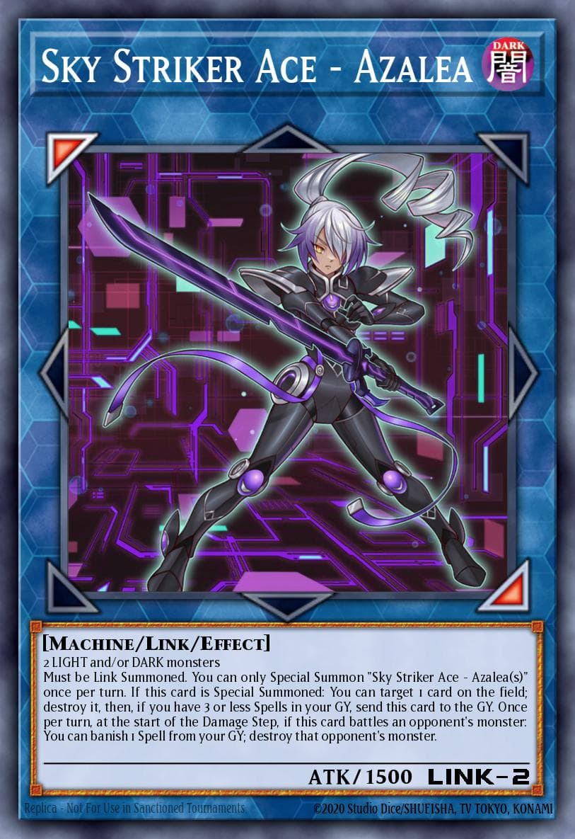 Carte Yu-Gi-Oh! Sky Striker Ace - Azalea #052 — Battles of Legend: Monstrous Revenge