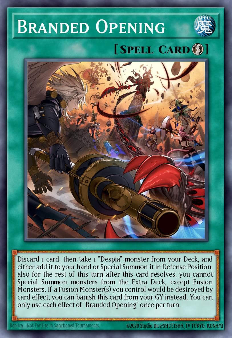 Carte Yu-Gi-Oh! Branded Opening #023 — THE CHRONICLES DECK: The Fallen & The Virtuous (All-Foil Edition)