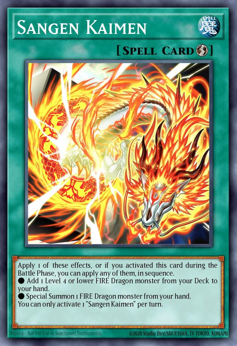 Carte Yu-Gi-Oh! Sangen Kaimen #008 — Limited Pack World Championship 2025