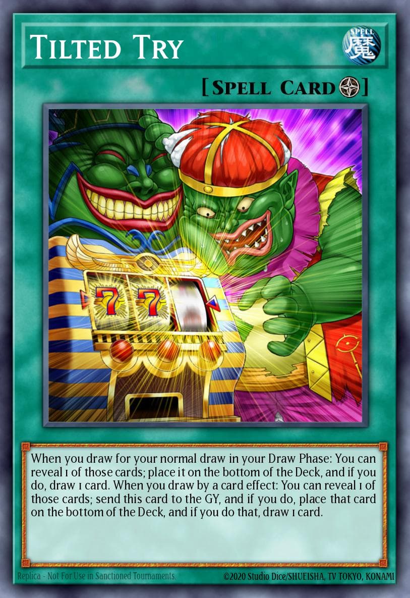 Carte Yu-Gi-Oh! Tilted Try #066 — Blazing Vortex