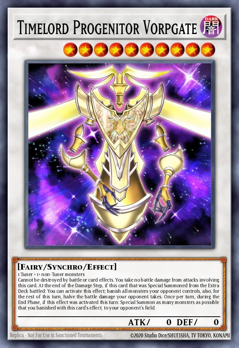 Carte Yu-Gi-Oh! Timelord Progenitor Vorpgate #008 — Battles of Legend: Chapter 1