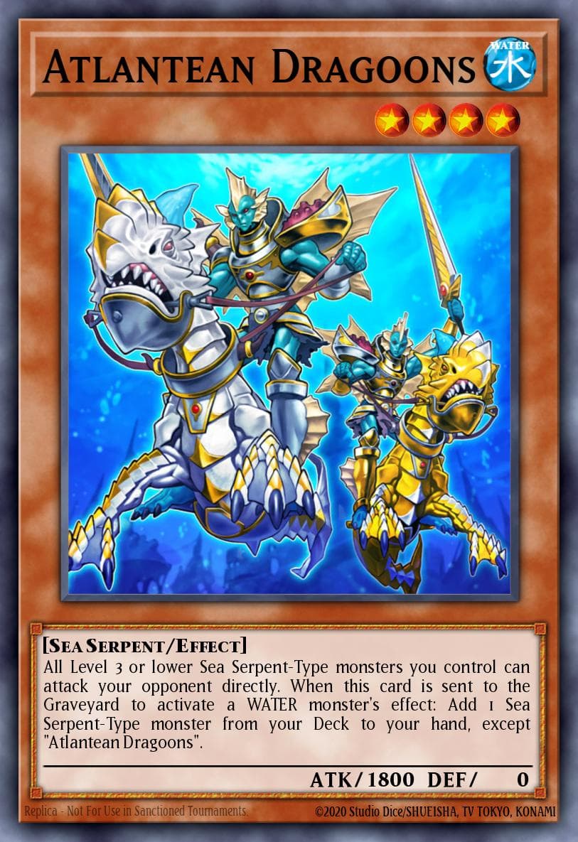 Carte Yu-Gi-Oh! Atlantean Dragoons #001 — Astral Pack Two