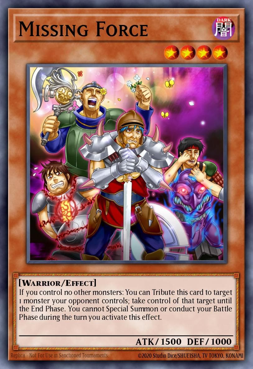 Carte Yu-Gi-Oh! Missing Force #038 — Abyss Rising