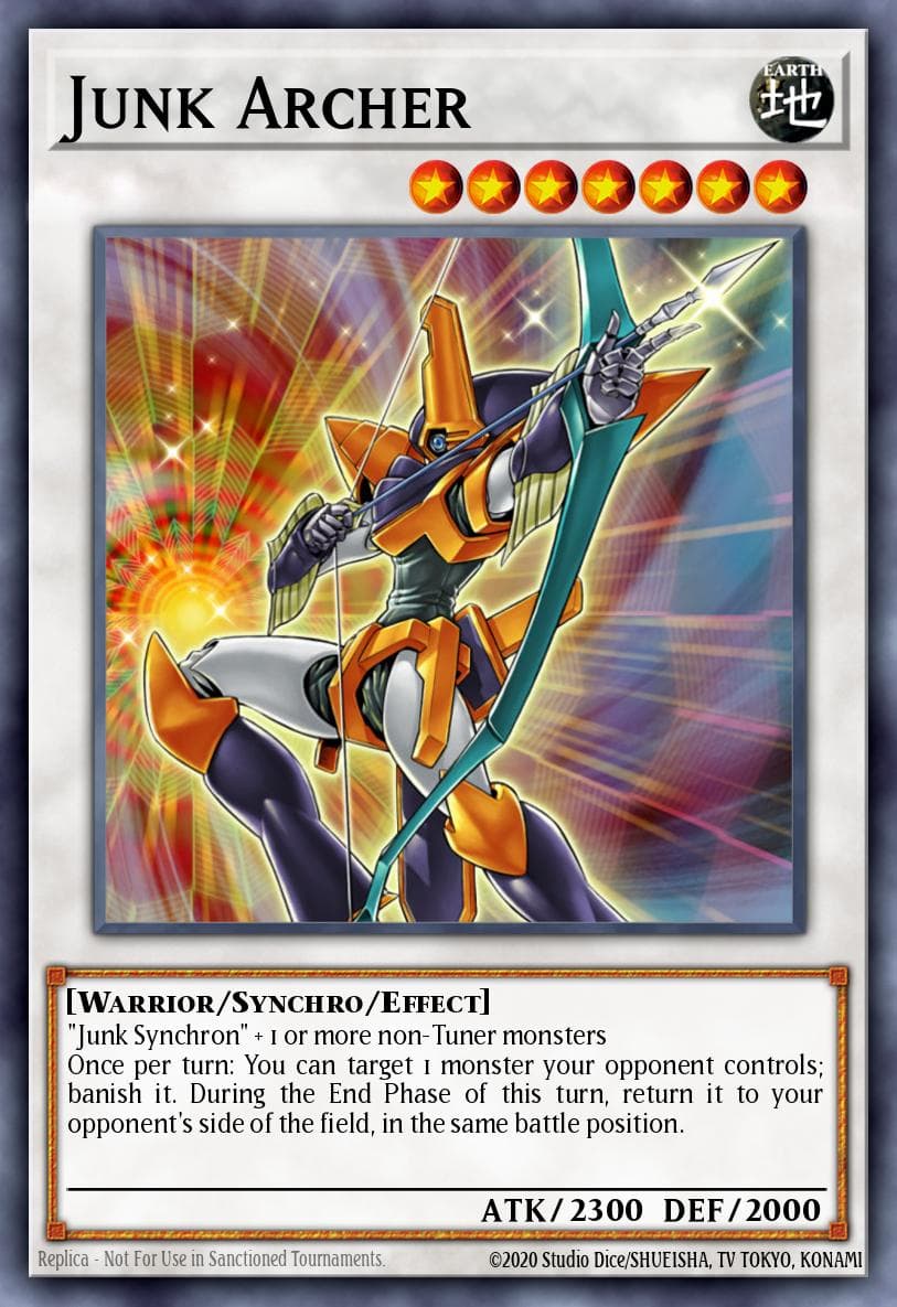 Carte Yu-Gi-Oh! Junk Archer #073 — Battles of Legend: Monstrous Revenge