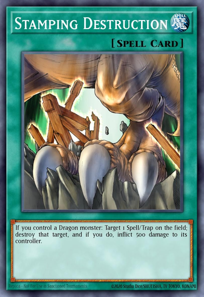 Carte Yu-Gi-Oh! Stamping Destruction #142 — Battle Pack 3: Monster League