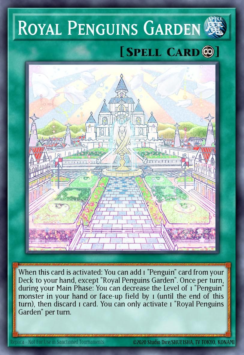 Carte Yu-Gi-Oh! Royal Penguins Garden #063 — Burst of Destiny