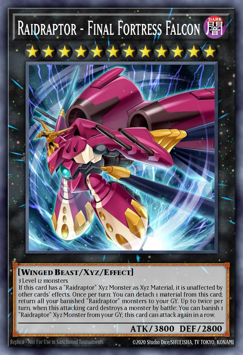 Carte Yu-Gi-Oh! Raidraptor - Final Fortress Falcon #015 — Battles of Legend: Light's Revenge