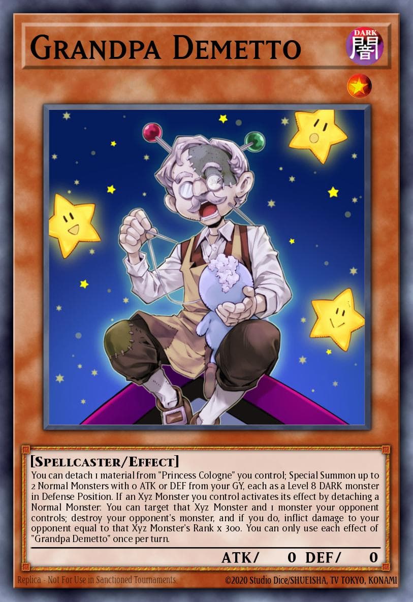Carte Yu-Gi-Oh! Grandpa Demetto #032 — Brothers of Legend
