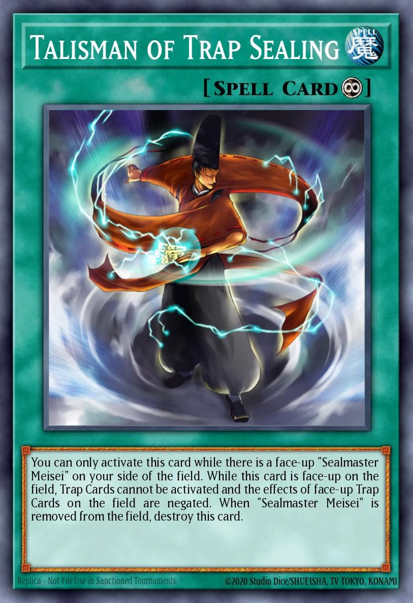 Carte Yu-Gi-Oh! Talisman of Trap Sealing #044 — Ancient Sanctuary