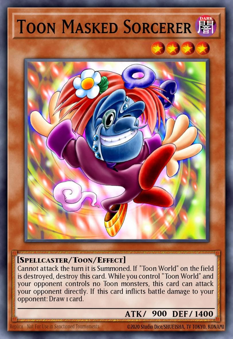 Carte Yu-Gi-Oh! Toon Masked Sorcerer #006 — Astral Pack Eight