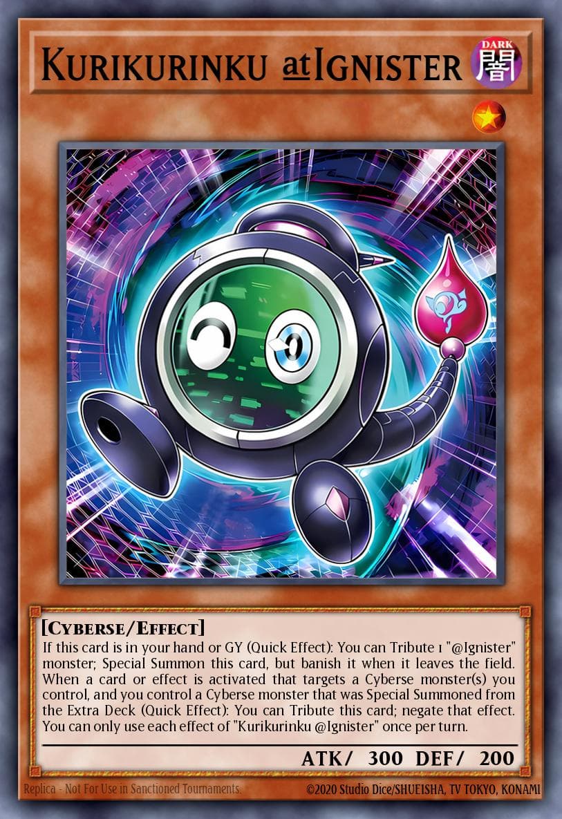Carte Yu-Gi-Oh! Kurikurinku @Ignister #003 — Alliance Insight