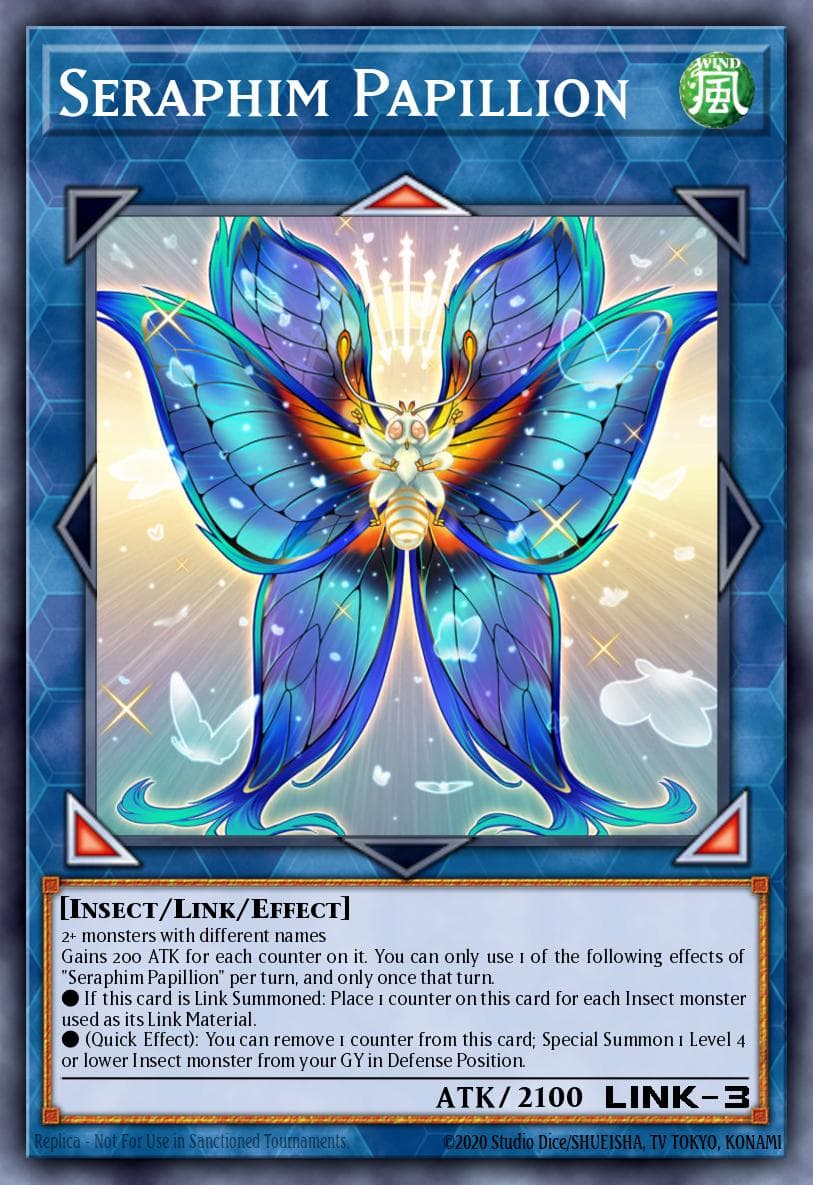 Carte Yu-Gi-Oh! Seraphim Papillion #050 — Chaos Impact