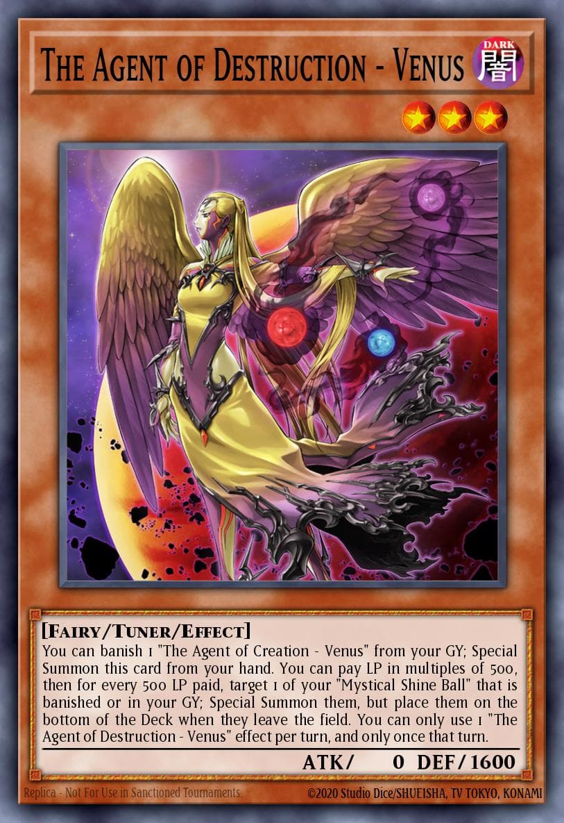 Carte Yu-Gi-Oh! The Agent of Destruction - Venus #021 — Battle of Chaos