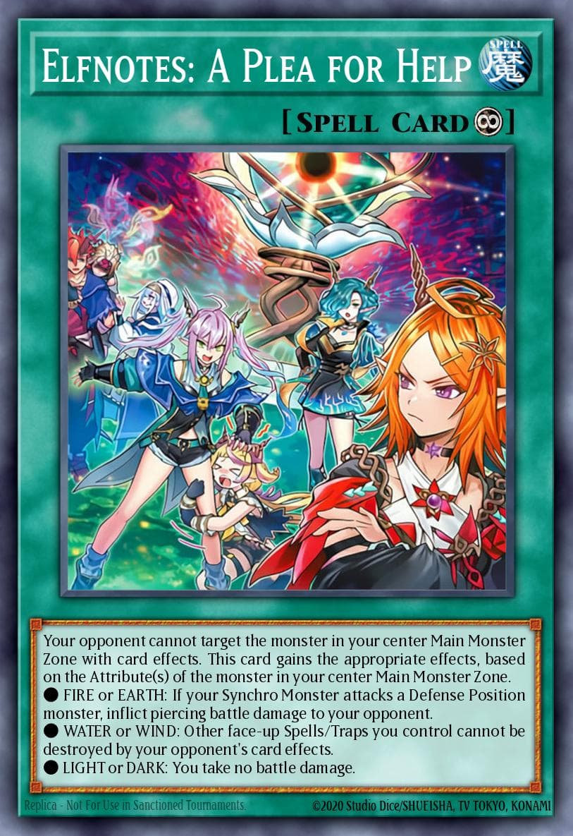Carte Yu-Gi-Oh! Elfnotes: A Plea for Help #057 — Burst Protocol