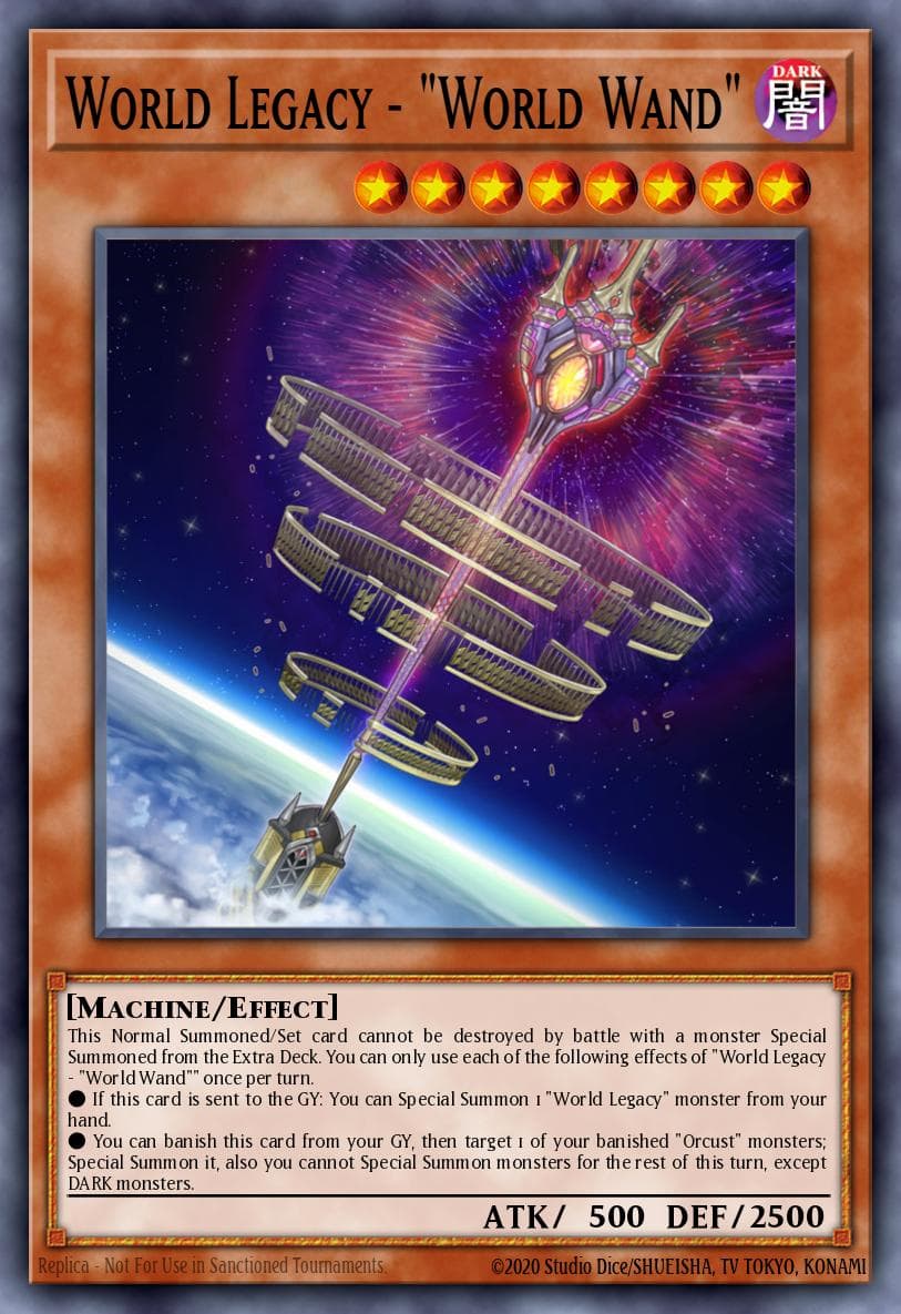 Carte Yu-Gi-Oh! World Legacy - "World Wand" #086 — Battles of Legend: Monster Mayhem