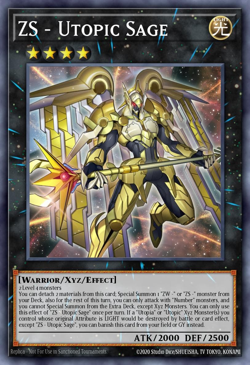 Carte Yu-Gi-Oh! ZS - Utopic Sage #058 — Brothers of Legend