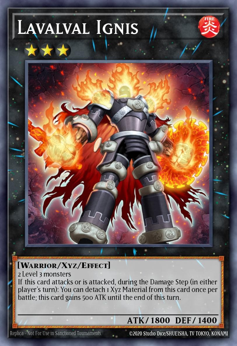 Carte Yu-Gi-Oh! Lavalval Ignis #120 — Battle Pack 3: Monster League