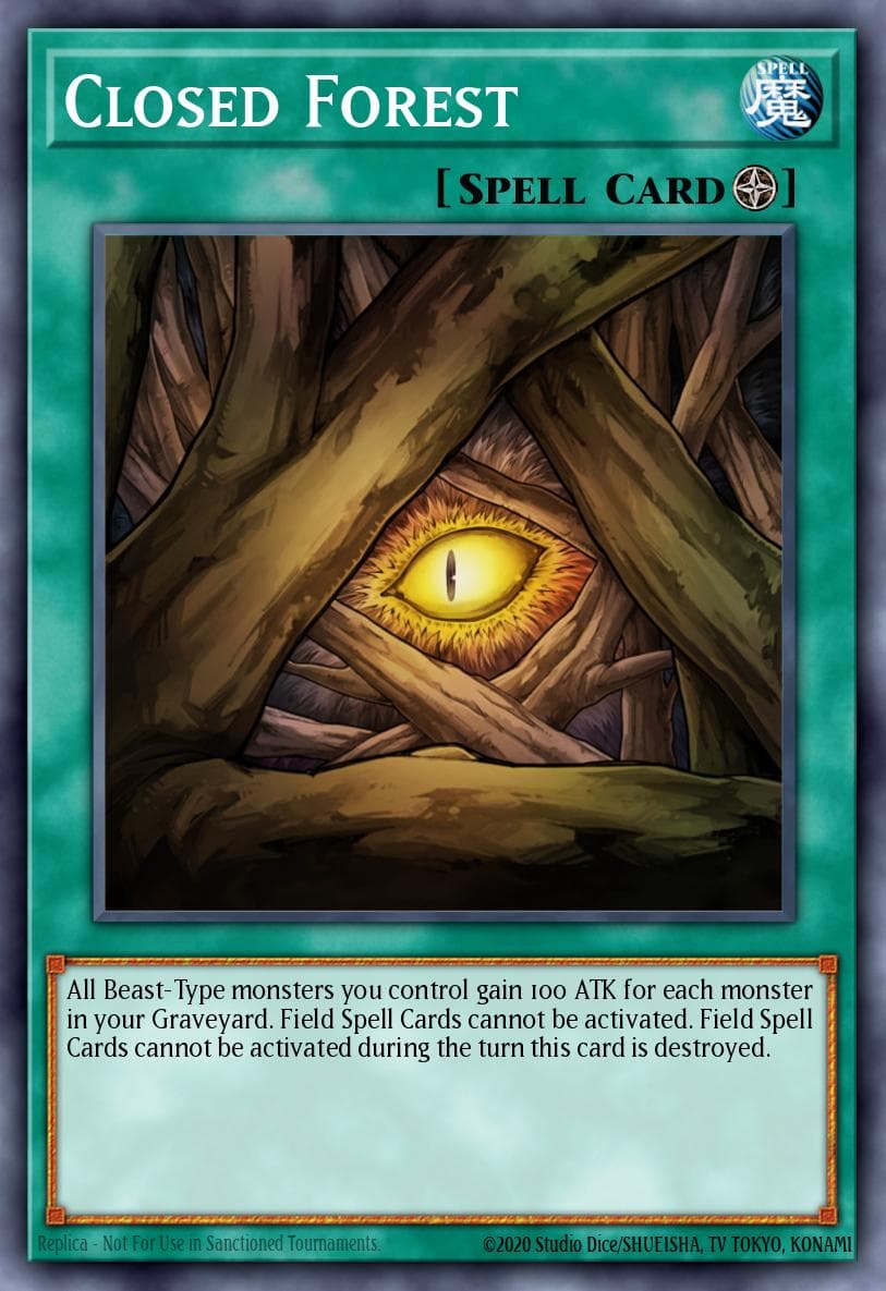 Carte Yu-Gi-Oh! Closed Forest #021 — Astral Pack One