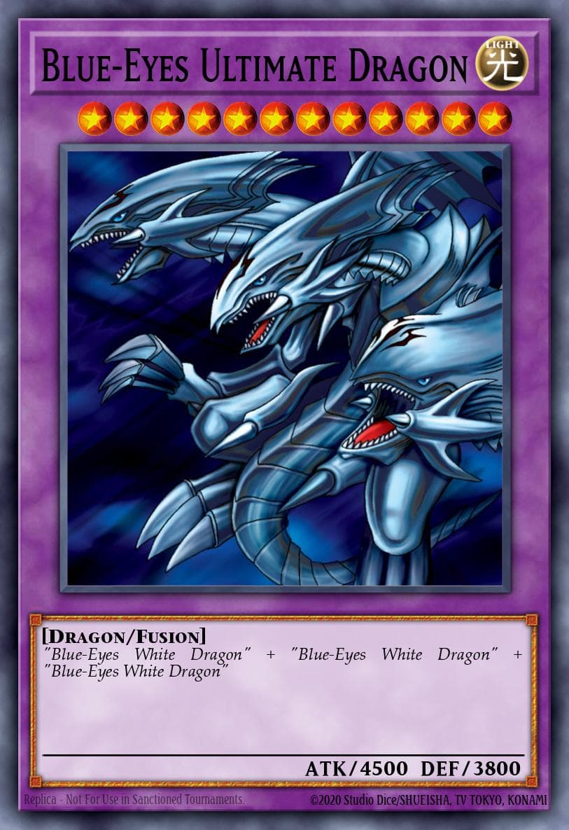 Carte Yu-Gi-Oh! Blue-Eyes Ultimate Dragon #001 — Battle Pack Tournament Prize Cards