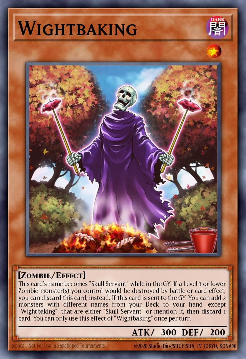 Carte Yu-Gi-Oh! Wightbaking #035 — Blazing Vortex