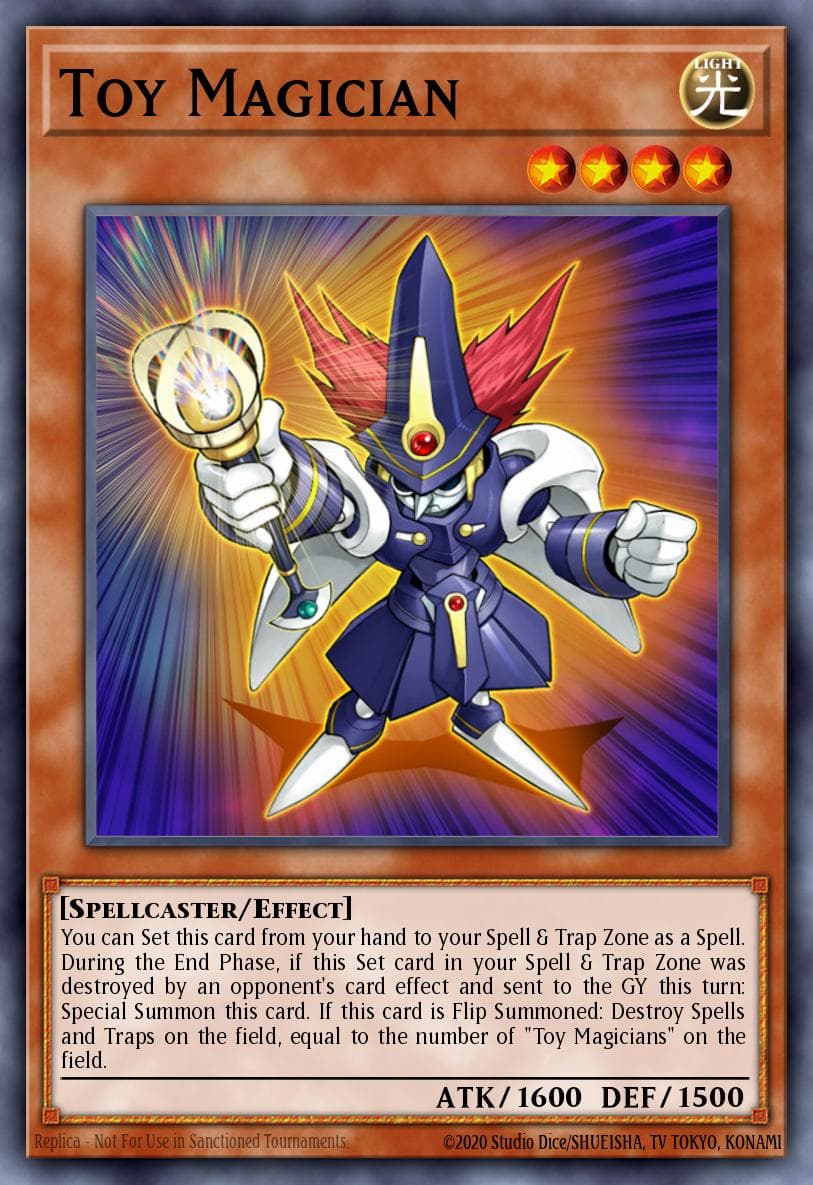 Carte Yu-Gi-Oh! Toy Magician #020 — Yu-Gi-Oh! Advent Calendar (2018)
