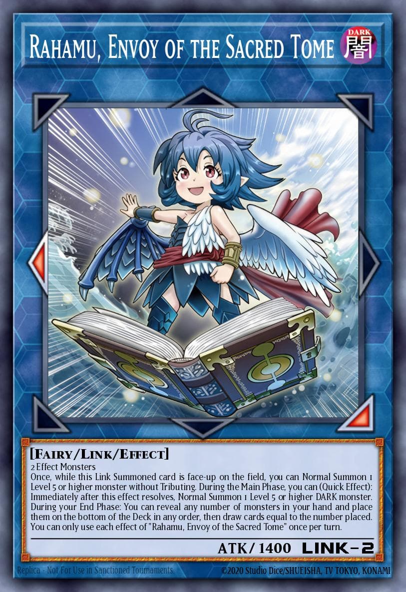 Carte Yu-Gi-Oh! Rahamu, Envoy of the Sacred Tome #051 — Blazing Dominion