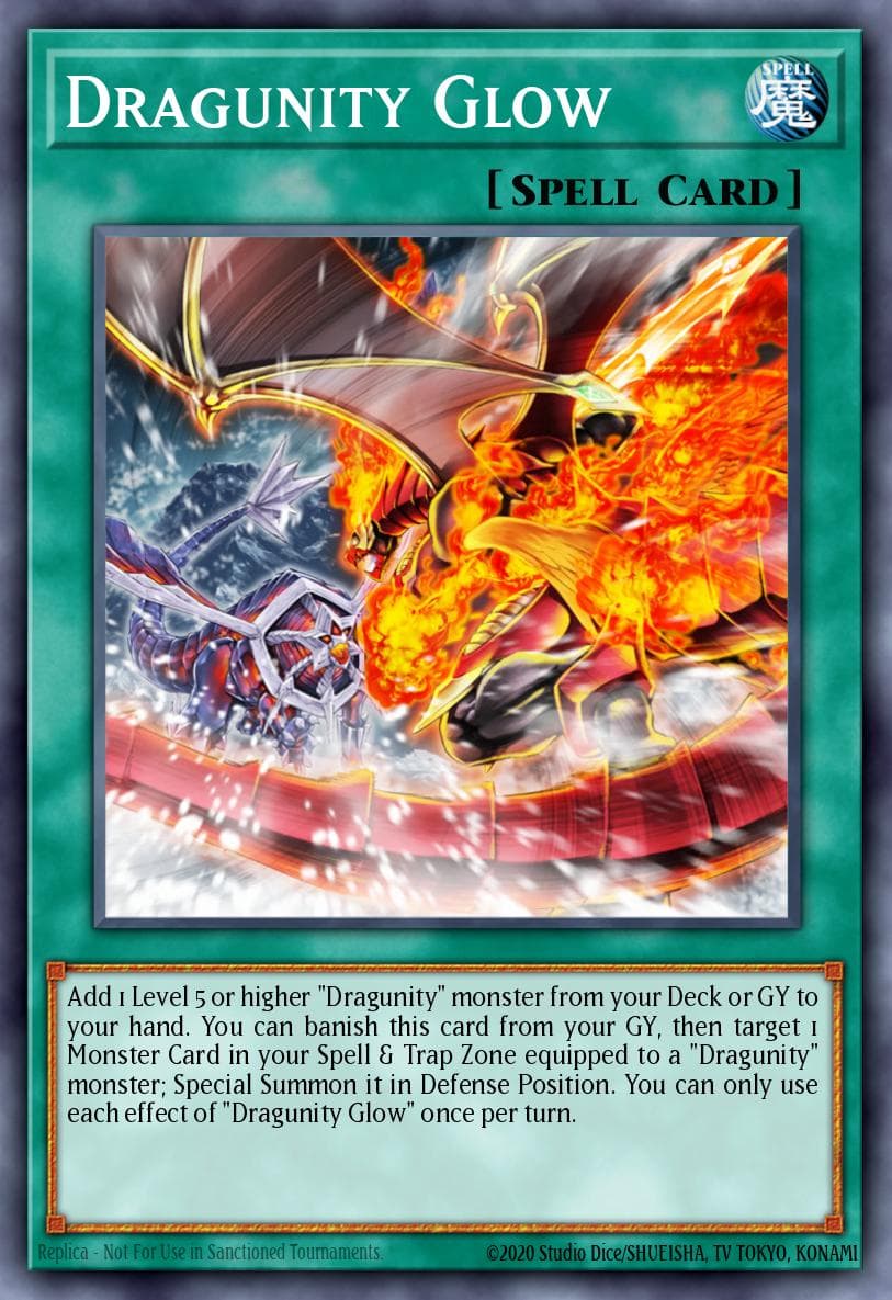 Carte Yu-Gi-Oh! Dragunity Glow #117 — Battles of Legend: Glorious Gallery