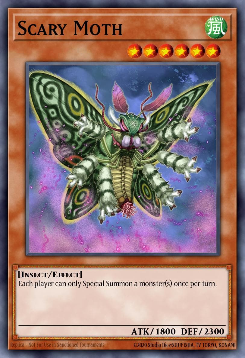 Carte Yu-Gi-Oh! Scary Moth #023 — Ancient Prophecy