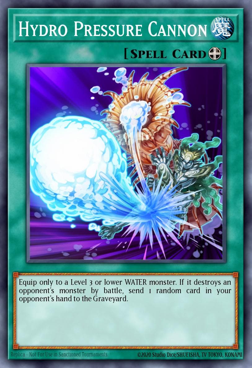 Carte Yu-Gi-Oh! Hydro Pressure Cannon #055 — Ancient Prophecy