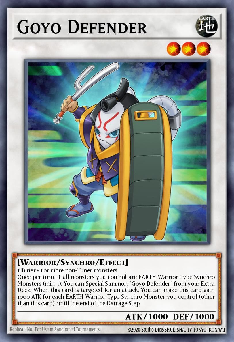 Carte Yu-Gi-Oh! Goyo Defender #058 — Battles of Legend: Armageddon