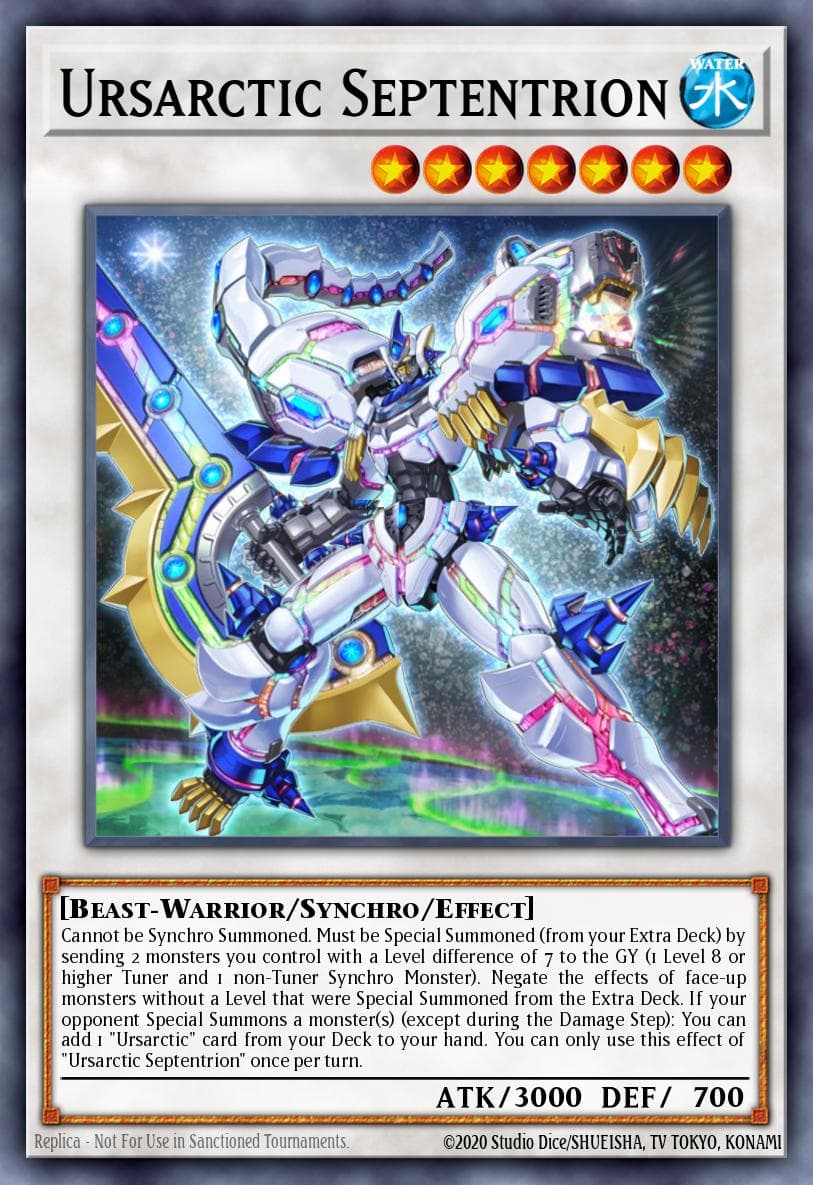 Carte Yu-Gi-Oh! Ursarctic Septentrion #034 — Ancient Guardians