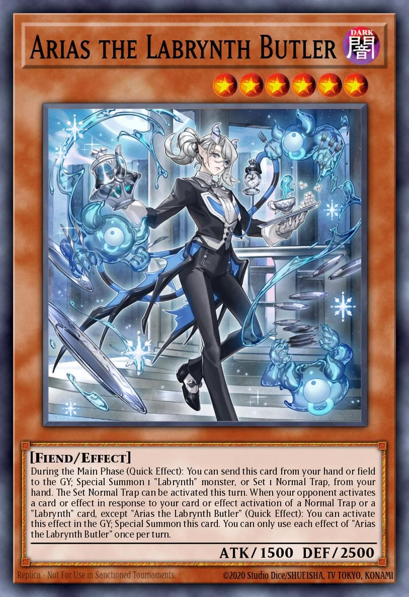 Carte Yu-Gi-Oh! Arias the Labrynth Butler #017 — Age of Overlord